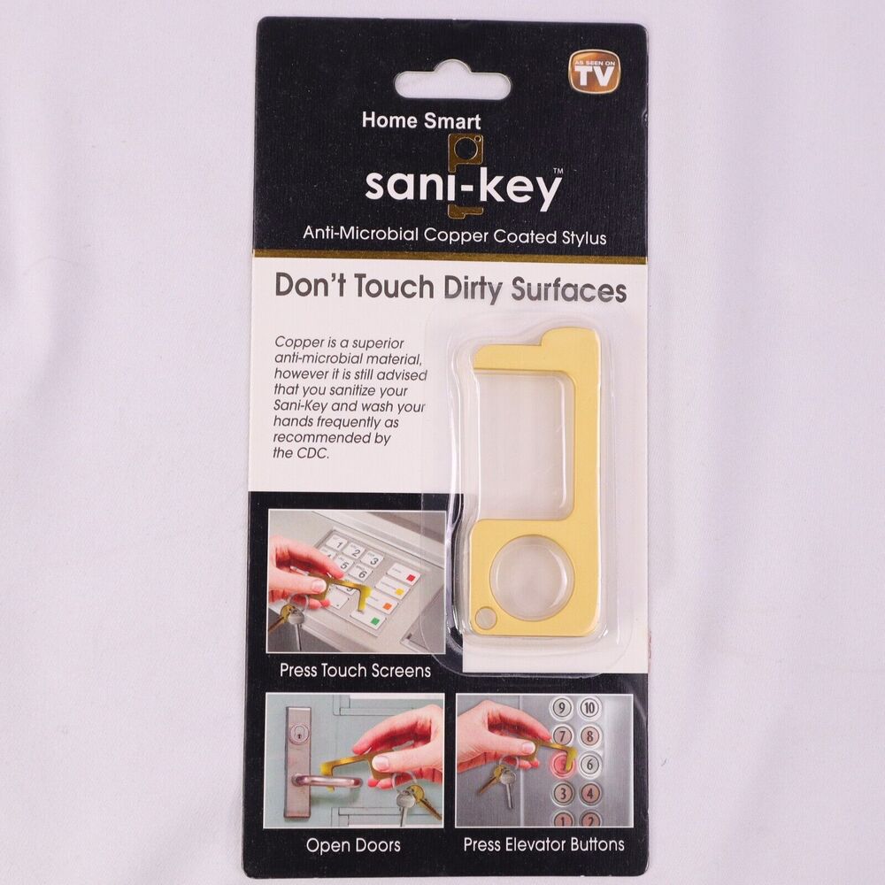 Sani-key Anti-Microbial Copper Coated Stylus Home Smart